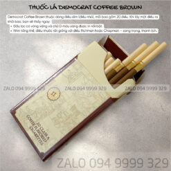 thuốc lá Democrat Coffee Brown