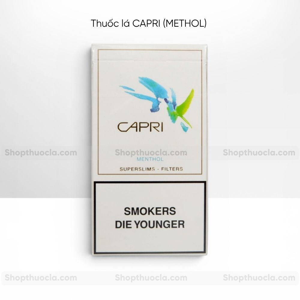 capri menthol super slim giá capri menthol super slim giá